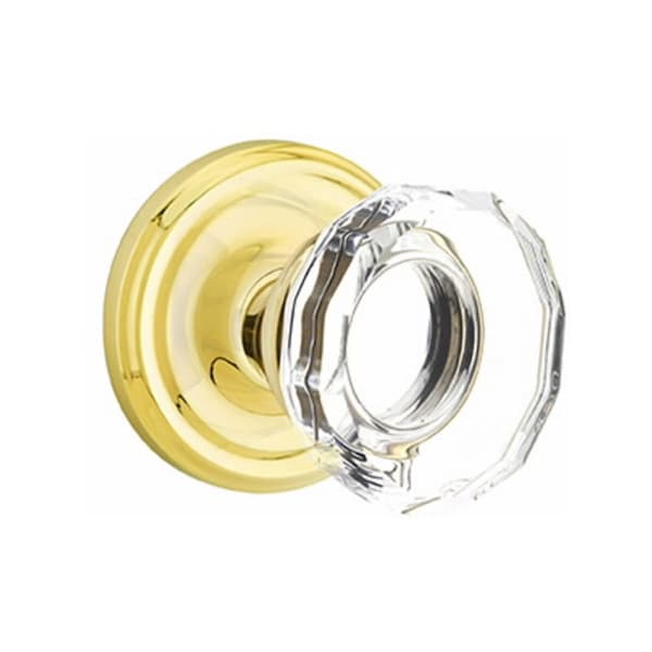 Emtek Unlacquered Brass Passage 8100LWUS3NL 8100LWUS3NL - main